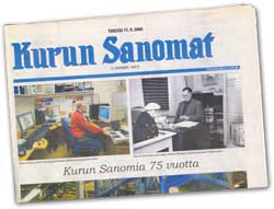 Kurun Sanomat 11.9.2008